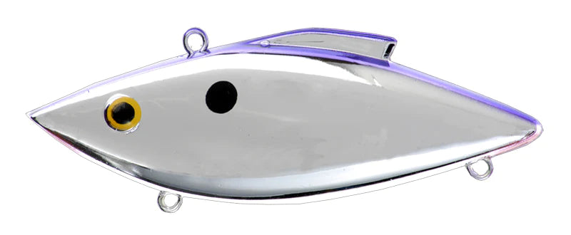 Bill Lewis Rat-L-Trap 1/2oz 3" - Chrome Purple Back