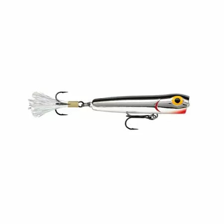 Storm Chug Bug 6 - 2.5" 1/4oz - Metallic Silver / Black Back