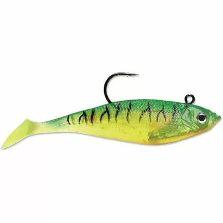 Storm WildEye Swim Shad 2" 1/8oz -  Fire Tiger  3pk