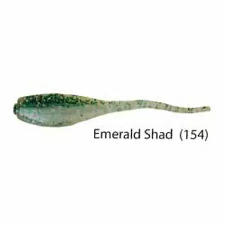 Bobby Garland 2" Baby Shad  - Emerald Shad  18pk