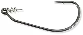 Owner Twistlock Open Gap Size 5/0  Black Chrome - 4pk