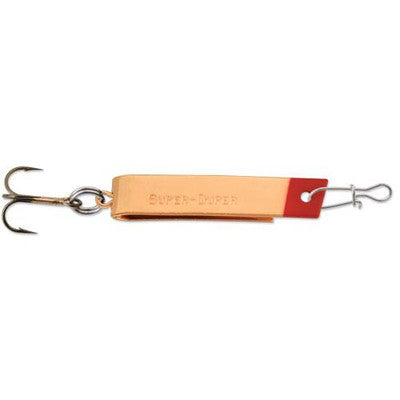 Luhr Jensen 500 Super Duper Spoon - Copper/Red Head