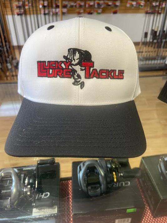 Lucky Lure Hat - White and Black