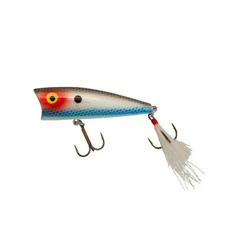 Rebel Pop-R 2 1/2" 1/4oz - Silver Shad