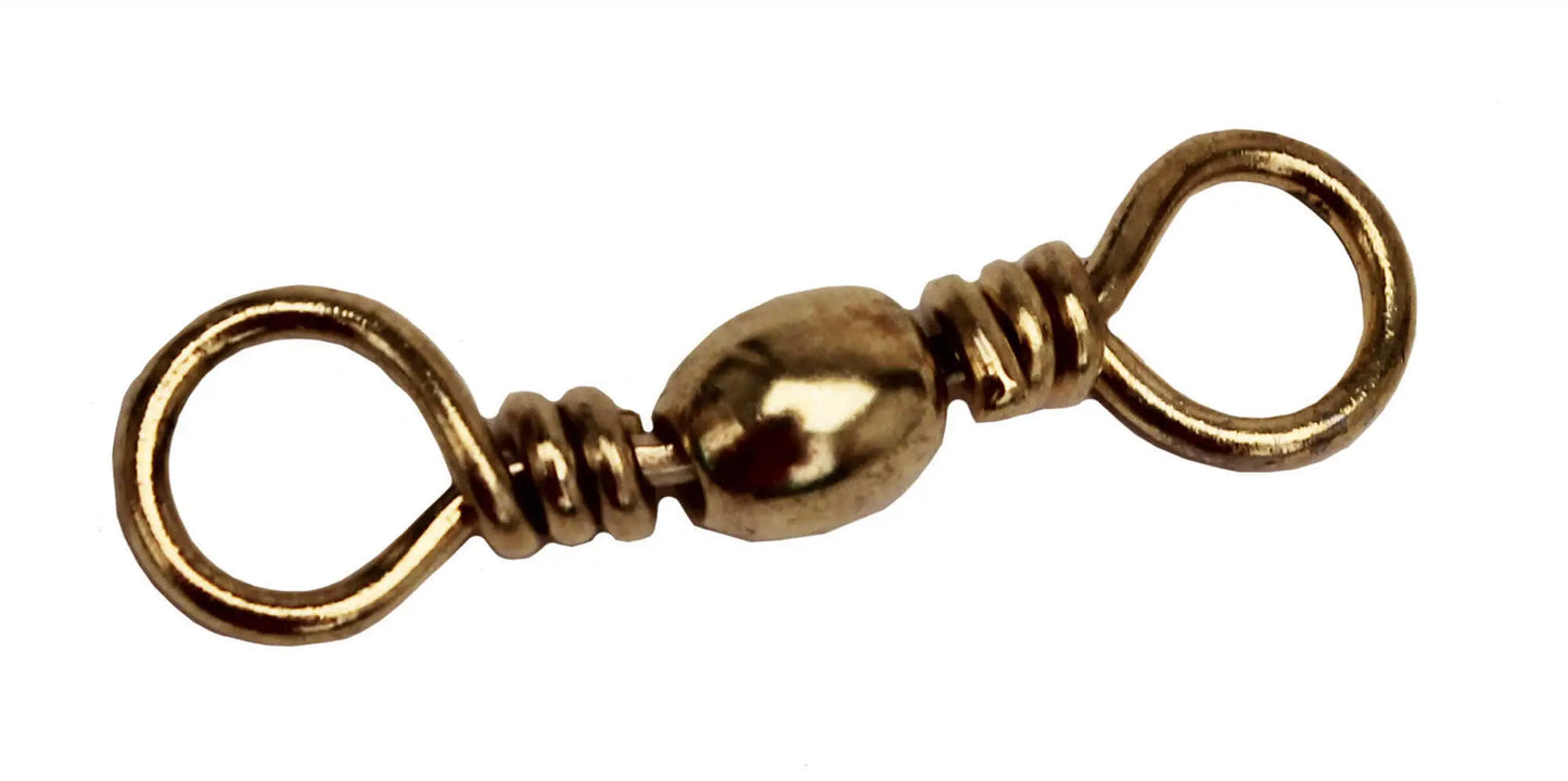Eagle Claw Barrel Swivel sz 10 Qty 12 - Lucky Lure Tackle