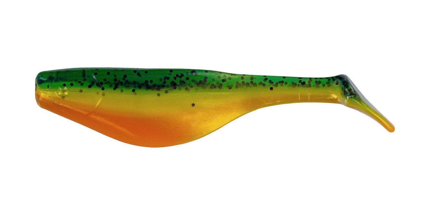 Big Bite Baits 2" Shad /Fire Tiger  10pk