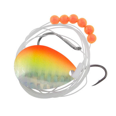 Berkley Walleye Rig #4 Colorado Blade - Orange Chartruese