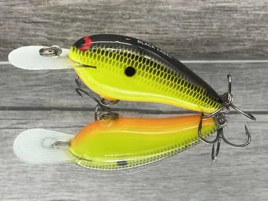 Black Label Balsa Little Cliffie - Chartruese Black Back Pr1mal Black Label