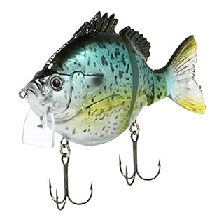 Fish Lab Bio Gill Wake Bait Floating Black Crappie 4" 7/8 oz