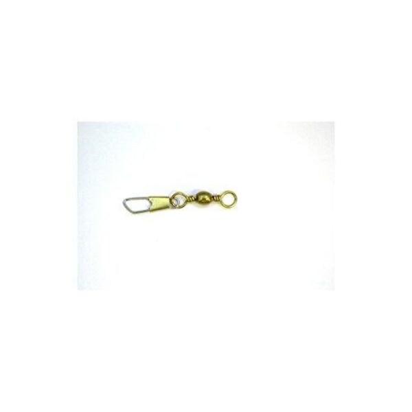 Eagle Claw Barrel Swivel #7 - Brass  12pk