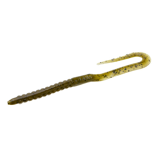 Zoom U-Tale Worm 6'' - Green Pumpkin 20pk