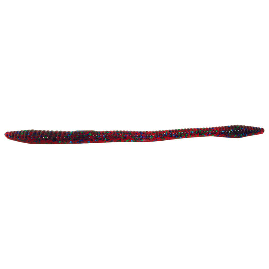 Zoom Trick Worm 6.5'' - Plum Apple 20pk