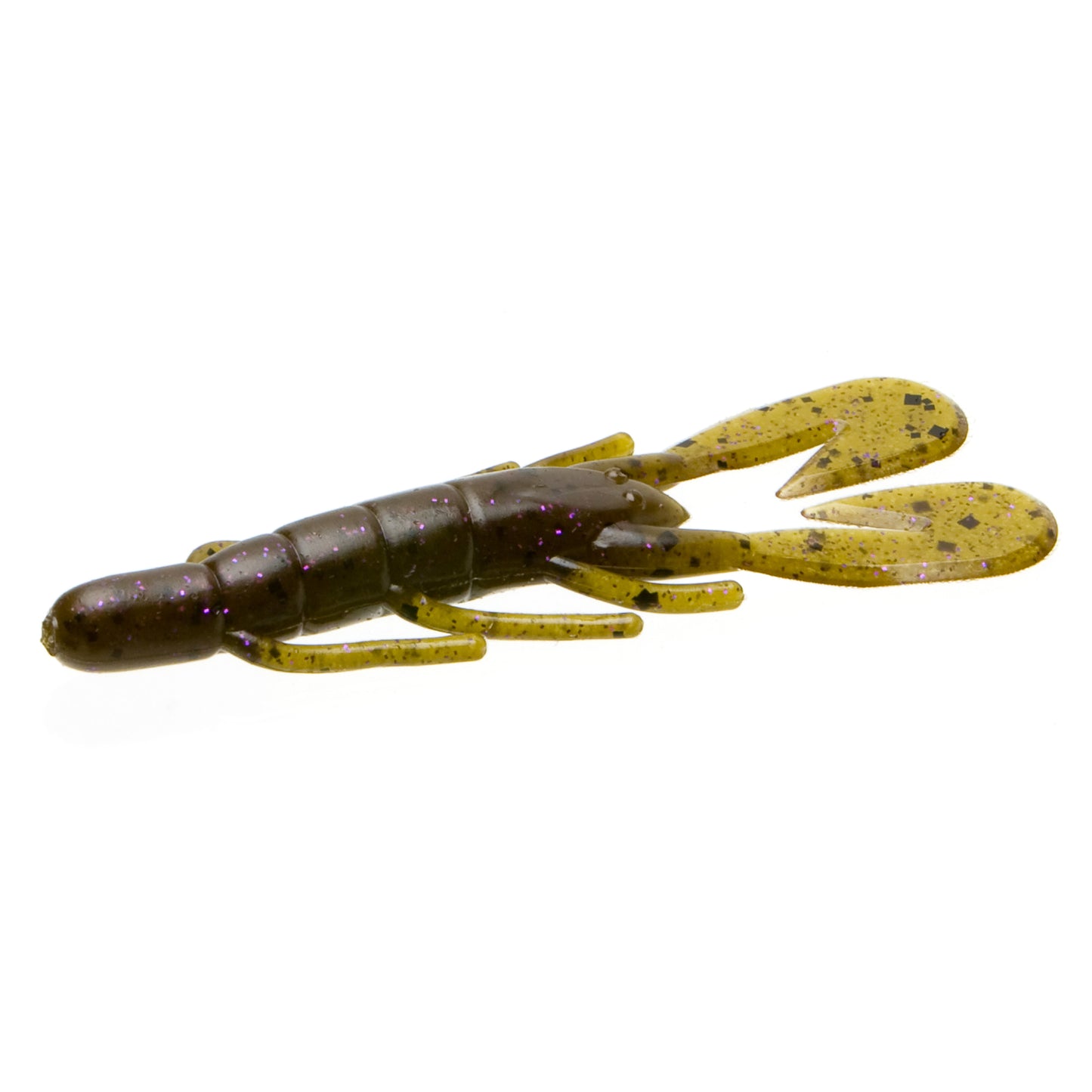 Zoom U-V Speed Craw 3.5'' - Green Pumpkin Purple 12pk