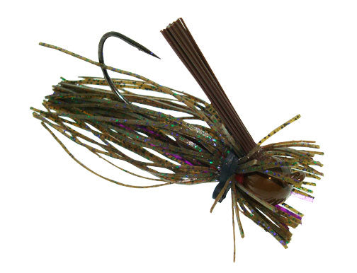 Jewel Finesse Jig 5/16 GrnPump Candy/Purp Flash 2pk