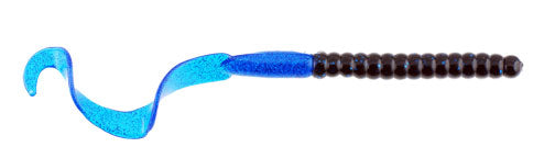 Berkley PB Power Worm 7'' - Black/Blue 13pk