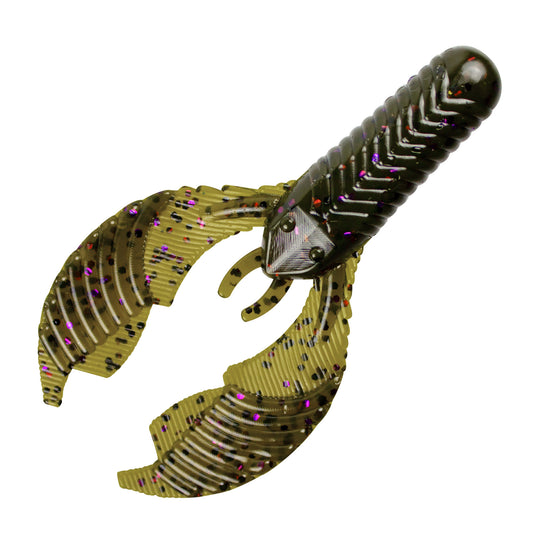 Yum Craw Chunk 3.25'' Green Pkn/Prpl