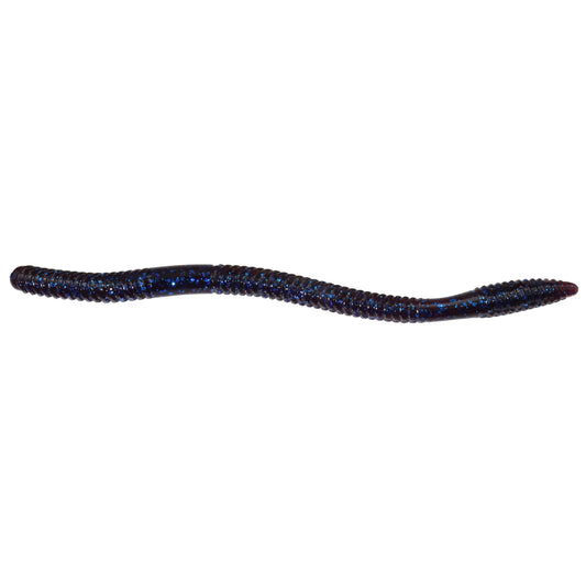 Yum Finesse Worm 8'' Blue Fleck