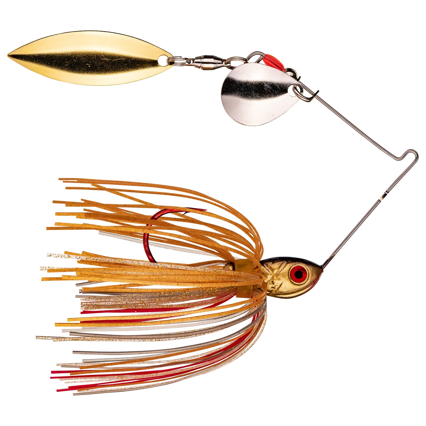 Strike King Bleeding Spinnerbait 3/16oz - Bleeding Gold Shiner