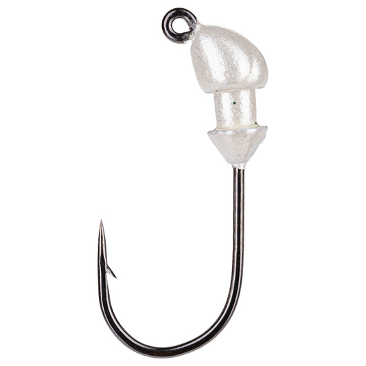 Strike King Baby Squadron Swimbait Head 1/8oz Pearl  3pk