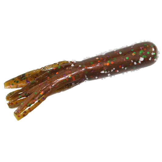 Strike King Bitsy Tube - Watermelon Copper Craw 10pk