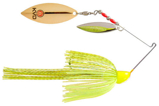 Strike King KVD Spinnerbait 1/2oz - Super Chartreuse