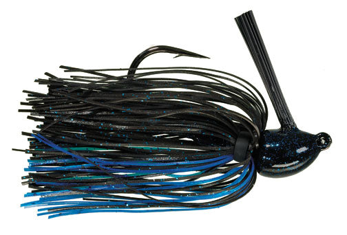 Strike King Hack Attack Heavy Cover Swim Jig 1/2oz - Black Blue