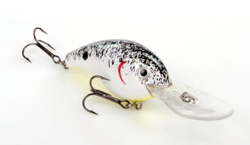 Strike King Pro Model Series 10XD (Extra Deep) Crankbait - Pearl/Blk Spatter w/Chart Belly