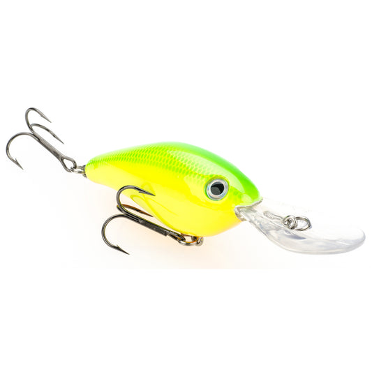 Strike King Pro Model Series 8XD (Extra Deep) Crankbait - Green Back Chartreuse