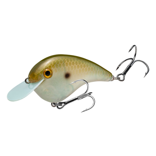 Strike King Chick Magnet Flat Side Crankbait - Green Gizzard Shad