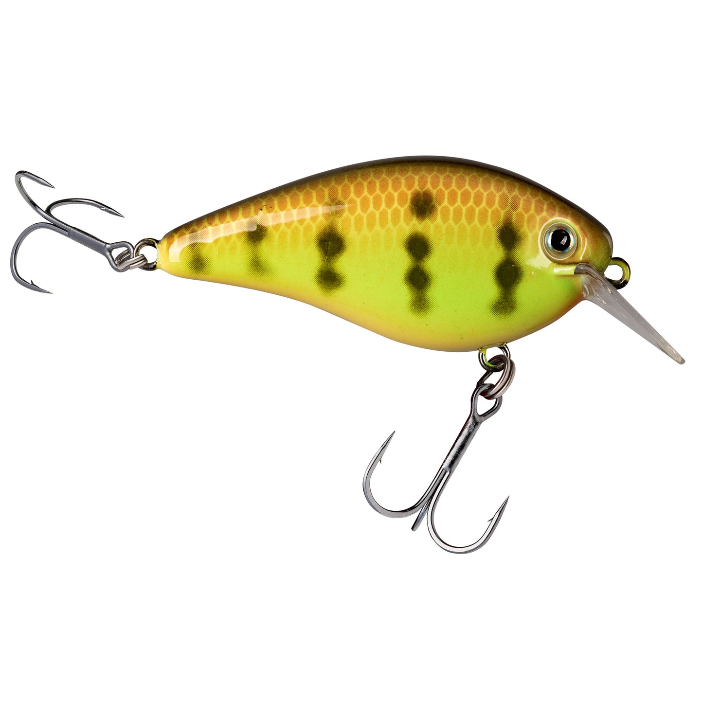 Strike King KVD 1.5 Hard Knock - Chartreuse Perch