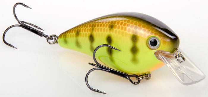 Strike KVD Square Bill 2.5 - Chartreuse Perch