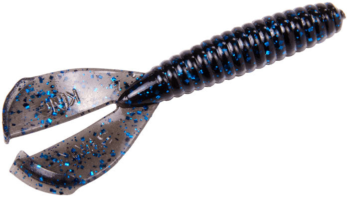 Strike King Rage Menace - Black Blue Flake 8pk