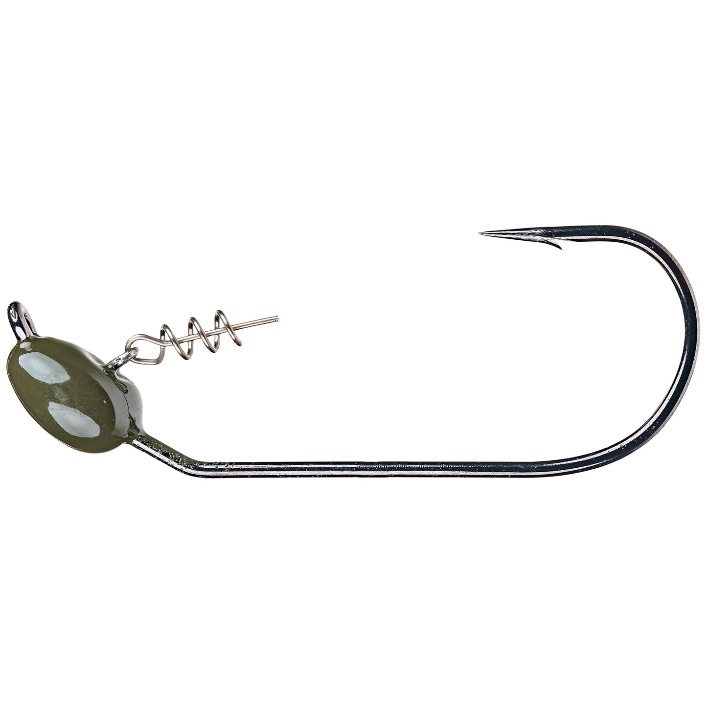 Strike King Tour Grade Mag Jig Head 1 /4 oz 5/0 hook - Green Pumpkin 2pk