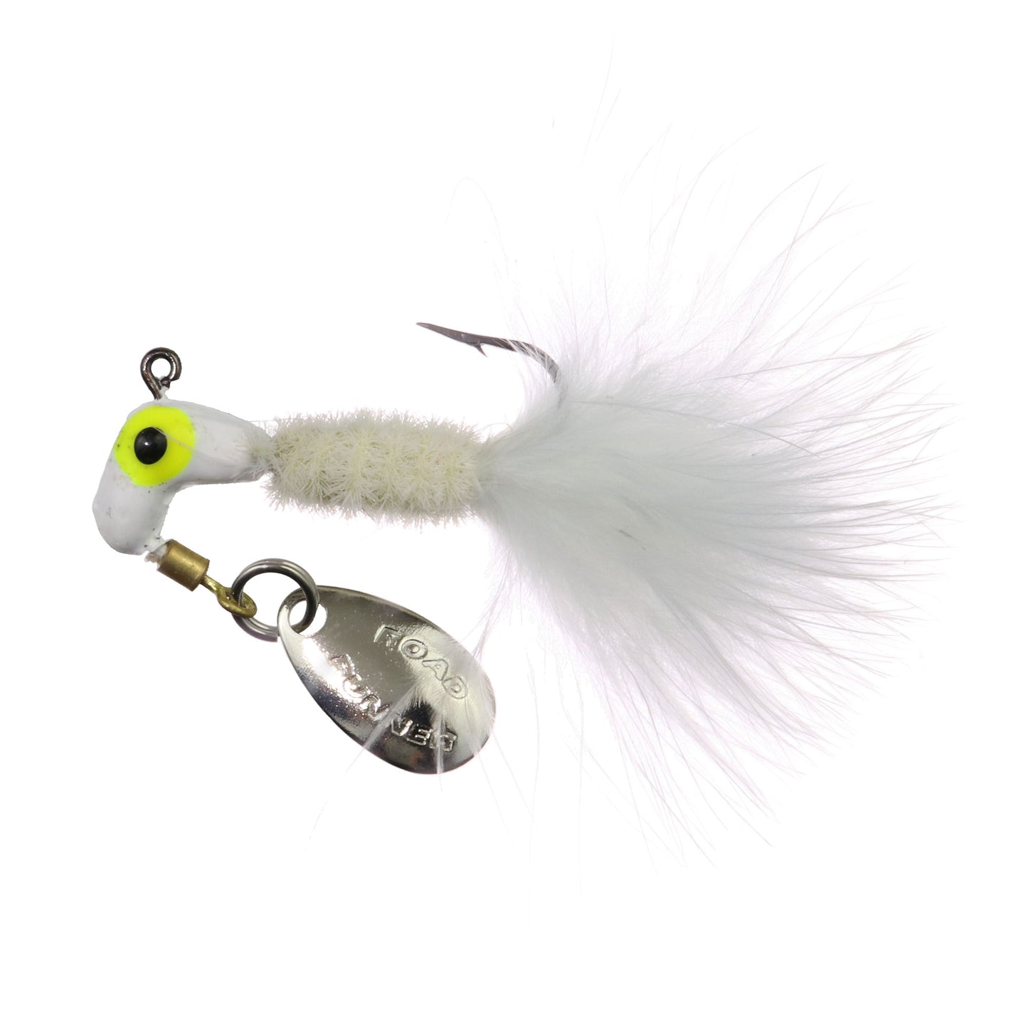 Road Runner Marabou 1/8oz - White  2pk