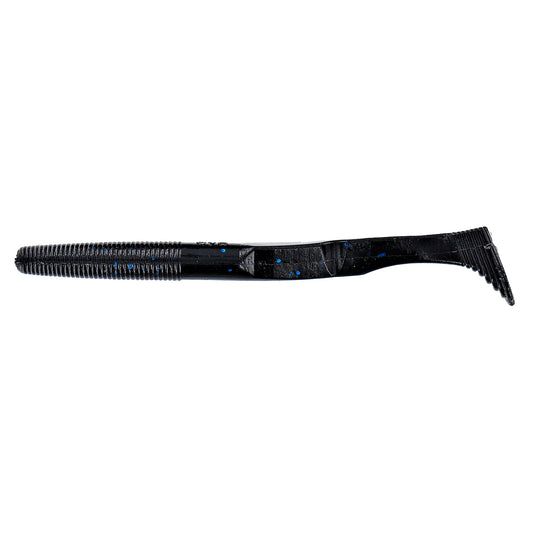 Yamamoto Swimsenko 5'' Black w/ Blue Flake 10pk