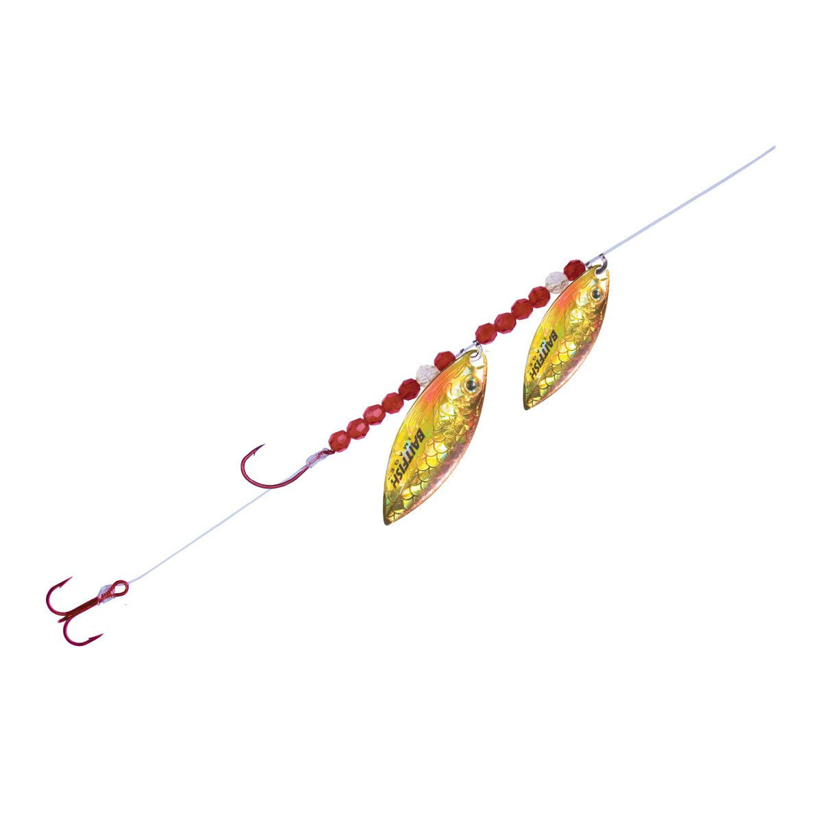 Northland Tackle Mr. Walleye Crawl Hauler Double Willow #3/#4 - Goby Gold