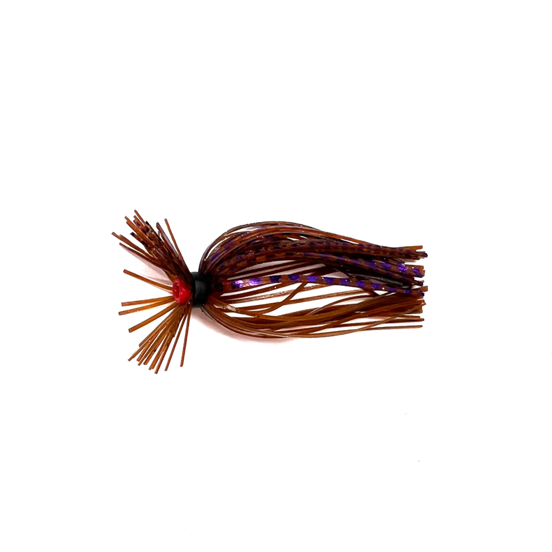 Jewel AJ Finesse Jig 2 pack - Brown Purple Flash