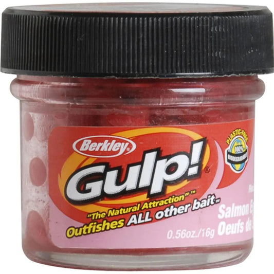 Berkley Gulp floating Eggs Fluorescent Red - Lucky Lure Tackle