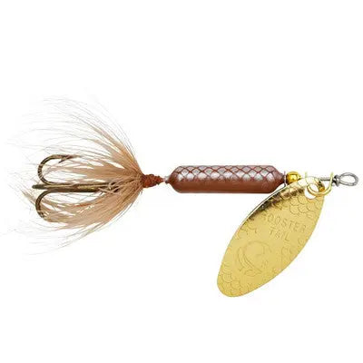 Worden's Rooster Tail 1/16oz Brown - Lucky Lure Tackle