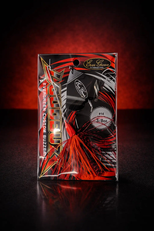 Evergreen Loud Buzz Buzzbait - 3/8oz Fire Craw