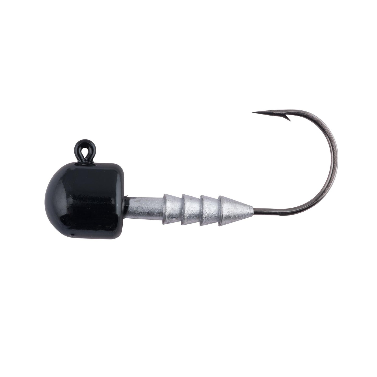 Berkley Half Head Jig Head 3/8 oz - Black 5pk