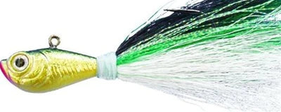 SPRO BUCKTAIL JIG 3/8oz - GREEN SHAD