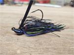 Brazalo Arkie Jig 1/2oz - Black Blue & Chartreuse