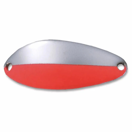 Acme Little Cleo Jigging Spoon 1/8oz - Nickel Flo Stripe - Lucky Lure Tackle