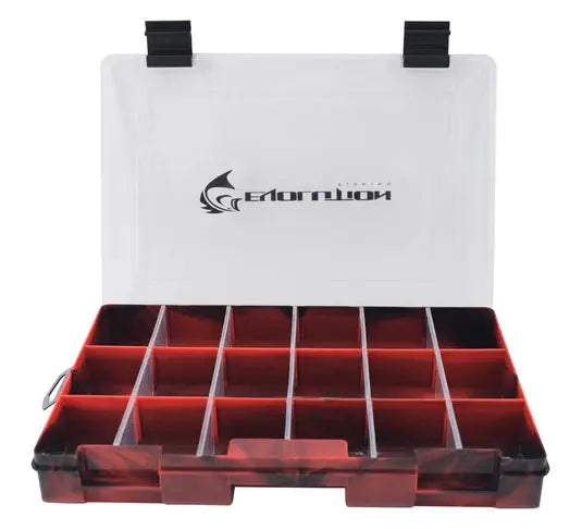 Evolution Drift Series 3600 Tackle Tray-red - Lucky Lure Tackle