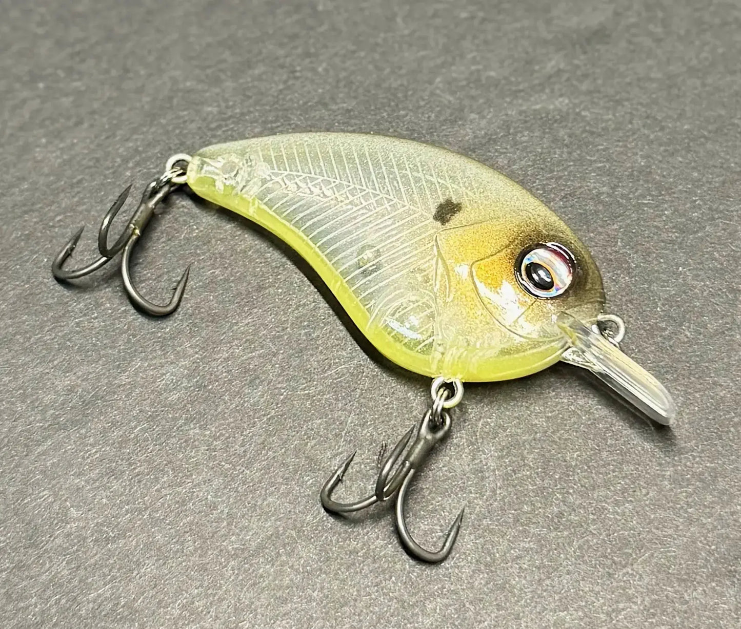 Pond Boss Flat Side Mini Crankbait - Clear Water Go 2