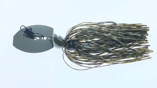Delta Lures Thunder Jig 1/2oz - Green Pumpkin Green Pumpkin Blade