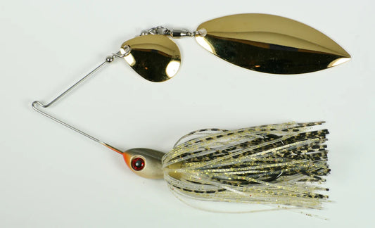 Delta Lures spinnerbait 1/4oz Colorado Willow Golden Shiner