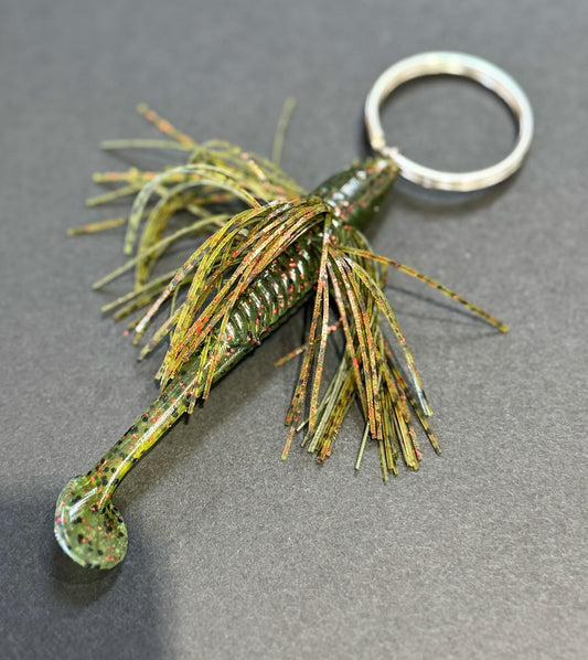 Tightlines UV Sow Belly Rattling 3.5" - Watermelon Red  4pk