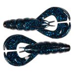 ZMan HELLA CRAWZ 3.75" - BLACK BLUE  3 PACK